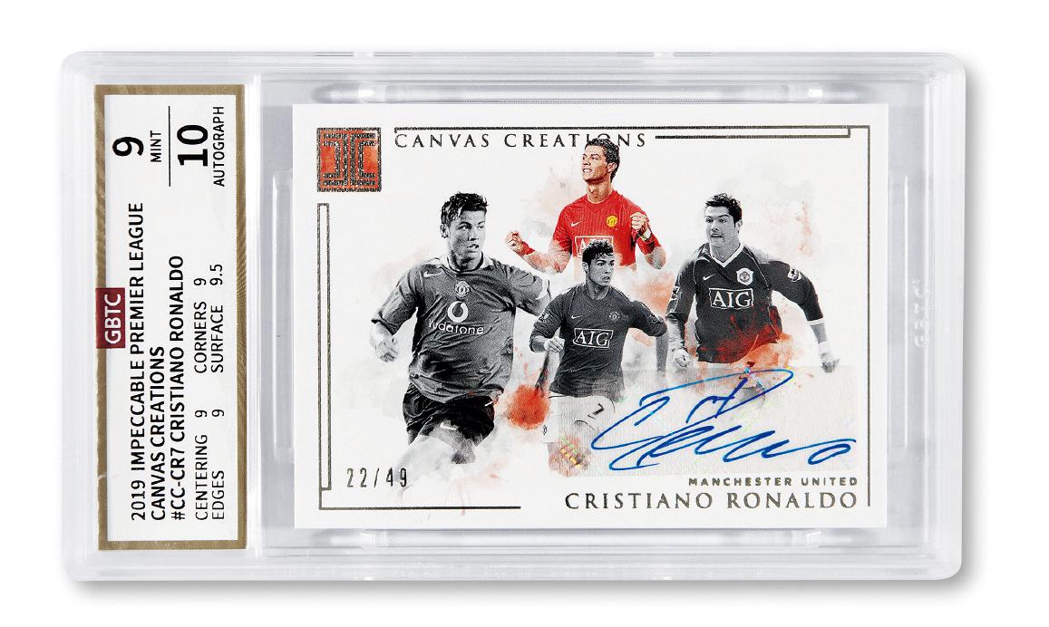 2019年PANINI C罗签名卡（GBTC 9/10）